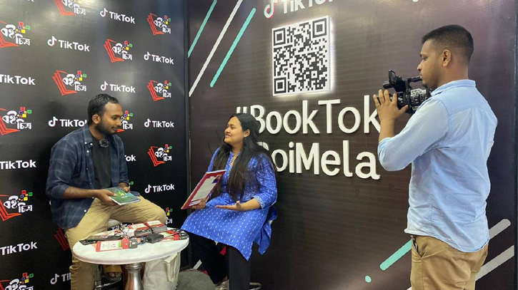 TikTok launched the #BookTok campaign at the Ekushey Boi Mela