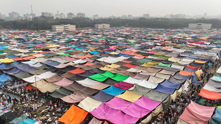 57th Ijtema : Devotees gather in Tongi for day 2