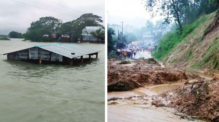 বন্যা ও পাহাড়ি ঢলে ক্ষতিগ্রস্ত হয়েছে ২০ লাখ মানুষ