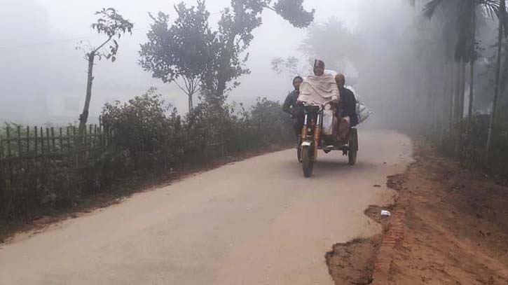 পঞ্চগড়ের তাপমাত্রা আবারও নামল ১০ ডিগ্রির নিচে