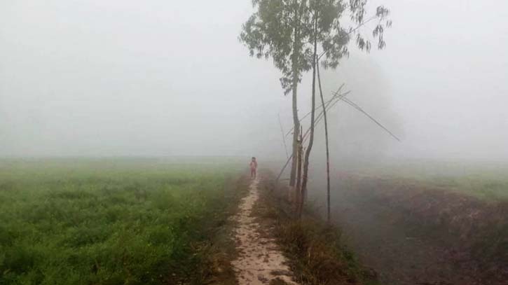 পাঁচ দিন ধরে দিনাজপুরে দেখা মিলছে না সূর্যের