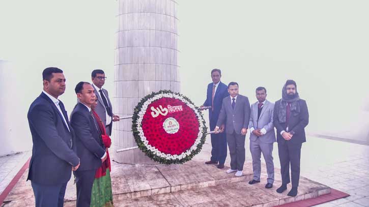 ময়মনসিংহে যথাযোগ্য মর্যাদায়  বিজয় দিবস পালন