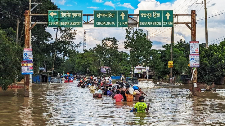 ফেনীতে বন্যায় মৃতের সংখ্যা বেড়ে ২৬