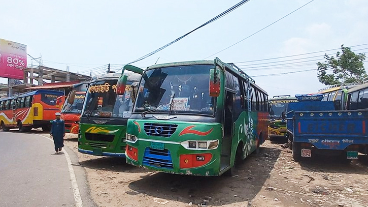 রাঙামাটিতে অনির্দিষ্টকালের পরিবহন ধর্মঘট