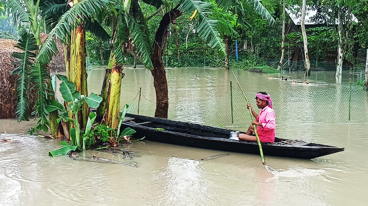 ফের ব্রহ্মপুত্রের পানি বৃদ্ধি, বন্যা পরিস্থিতির অবনতি 