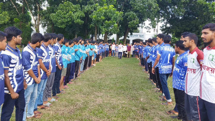 ইবিতে শহীদ আবু সাইদ স্মরণে ফুটবল টুর্নামেন্ট