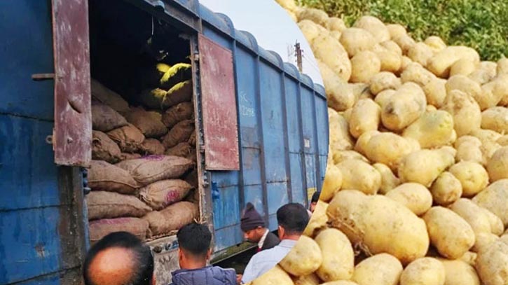 ভারত থেকে আবারও এক হাজার ৯০০ মেট্রিক টন আলু আমদানি