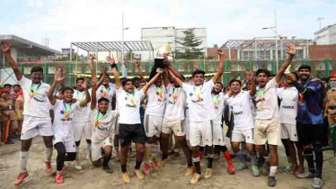 জবির আন্ত:বিভাগ ফুটবল প্রতিযোগিতায় চ্যাম্পিয়ন ফিন্যান্স বিভাগ