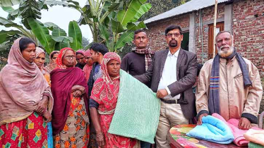 কনকনে শীতে অসহায়দের পাশে আবুল কাশেম ইলিমা কল্যাণ ট্রাস্ট