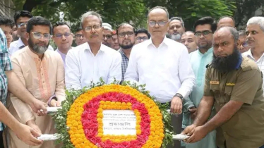 ২৪ এর জুলাই বিপ্লবের শহীদদের স্মরণ করলেন জবি উপাচার্য