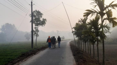 তিনদিন ধরে মৃদু শৈত্যপ্রবাহ, কনকনে শীতে কাঁপছে পঞ্চগড়