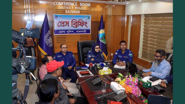 নবযোগদানকৃত রাজশাহীর পুলিশ সুপারের সাথে সাংবাদিকবৃন্দের মতবিনিময়