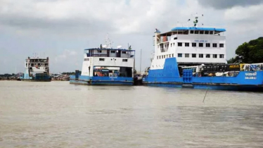 পাটুরিয়া দৌলতদিয়া নৌরুটে ফেরি চলাচল স্বাভাবিক