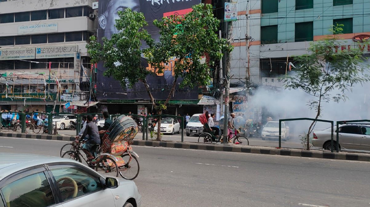 বিএনপি কার্যালয়ের সামনে ককটেল বিস্ফোরণ