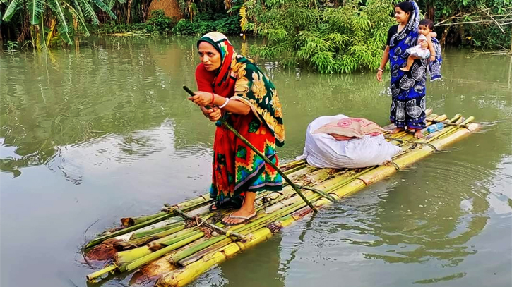 সিরাজগঞ্জে ৭৮ শিক্ষাপ্রতিষ্ঠান বন্ধ, পানিবন্দি ৮৩ হাজার মানুষ