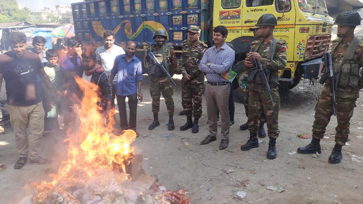 চুয়াডাঙ্গায় ভেজাল শিশু খাদ্য বিক্রির অভিযোগে জরিমানা