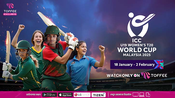 ICC Women’s U19 T20 World Cup to be streamed LIVE for free exclusively on Toffee