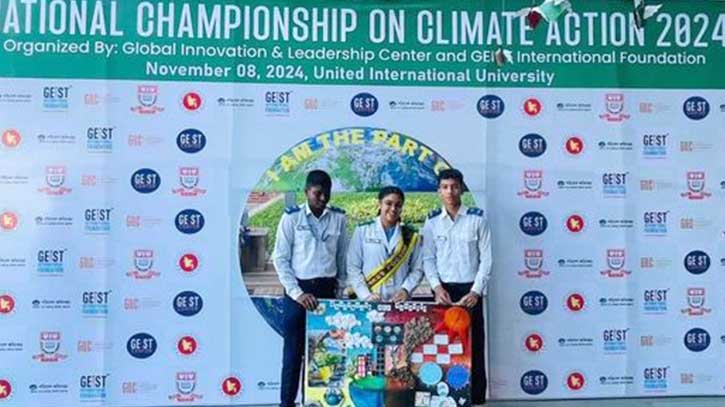 World Championship on Climate Action, three participants left for Kathmandu