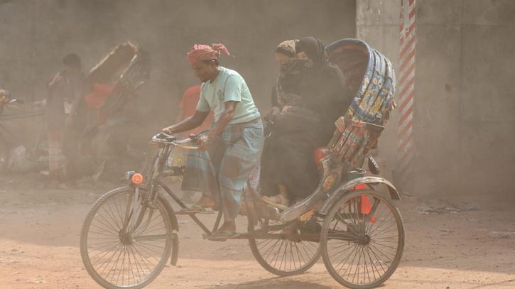 Dhaka’s air 2nd worst in the world this morning