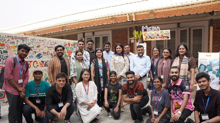 AIUB hosted UNI-CANVAS: Celebrating Unity in Diversity through Art Fusion