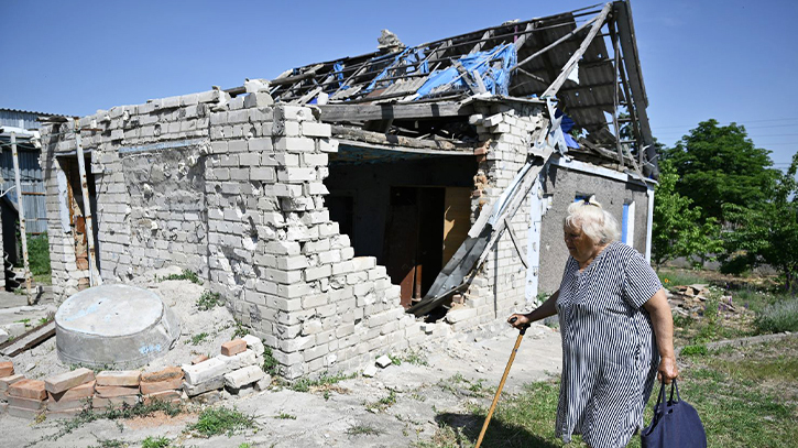 Russian strikes tempered power and water in Northern Ukraine