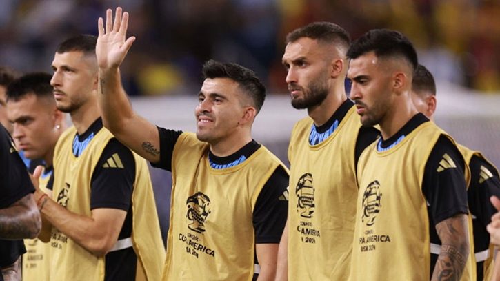 Copa America final between Argentina and Colombia underway 