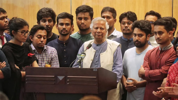 Restoring law and order is priority: Dr. Yunus