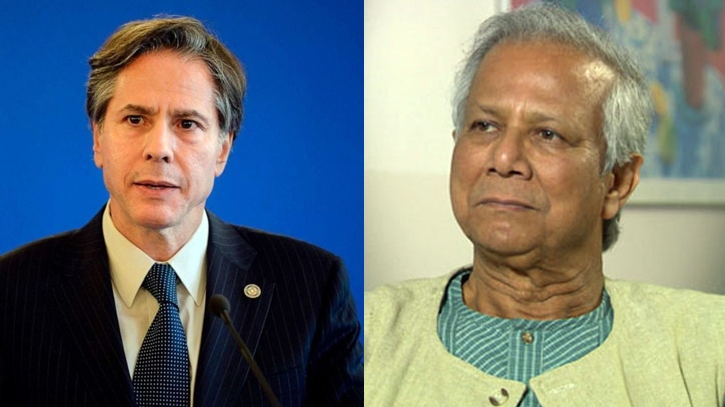 Blinken welcomes Yunus-led interim government