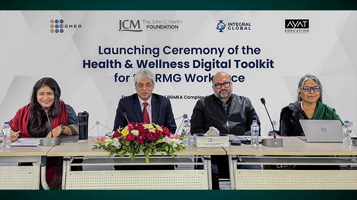 Health and Wellness Digital Toolkit for the RMG workforce launched in Dhaka