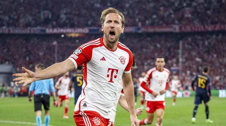 Kane lifts Bayern to beat Celtic in Champions League playoffs