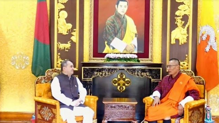 Saber Chowdhury calls on Bhutanese PM Tobgay