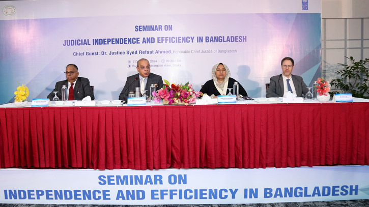 Seminar on judicial independence and efficiency