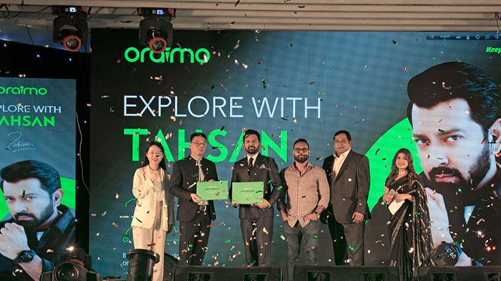 oraimo’s new brand ambassador Tahsan