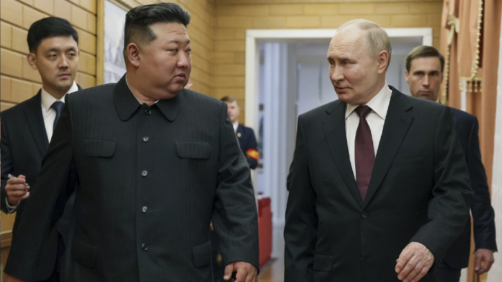 Putin in North Korea to boost defence ties