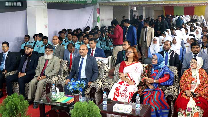 Milestone College Dakshinkhan holds a joyful fresher’s reception