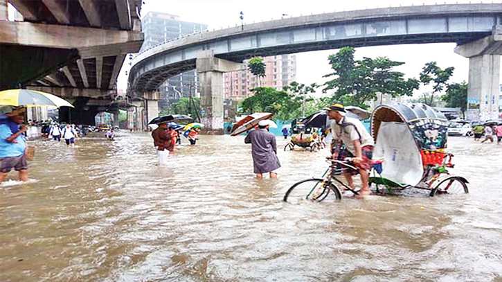 Most part of Ctg port city goes under water