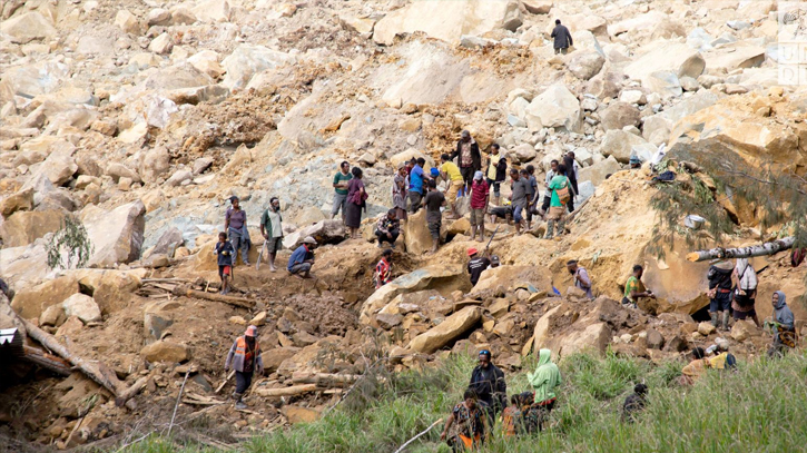 Landslide in Papua New Guinea exposed indigenous community to hardship