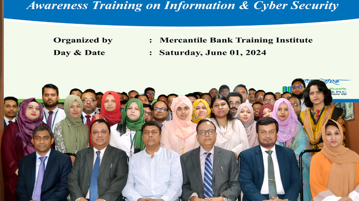 Mercantile Bank held Training on Information & Cyber Security