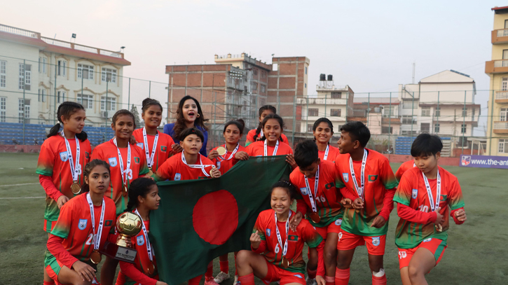 Bangladesh emerge champions in SAFF U-16 Women’s Championship