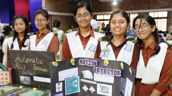 A day-long science fair was held at Milestone College