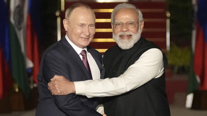 Indian prime minister arrives in Russia