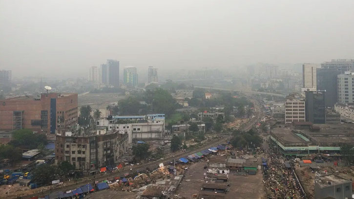 Dhaka 3rd most polluted city in the world this morning