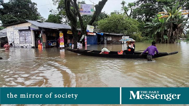 Floods return to Sylhet as rivers surge above danger level