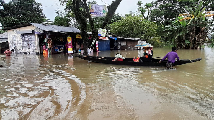 Floods return to Sylhet as rivers surge above danger level