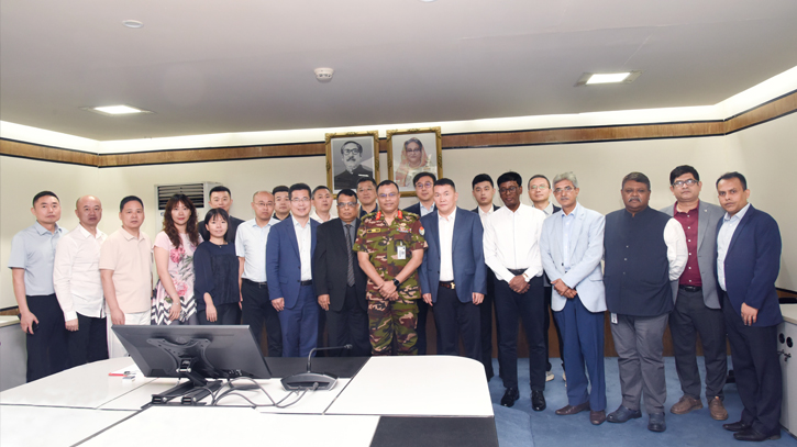 Chinese Textile & Apparel Industry delegation visits BEPZA