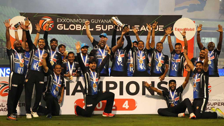 Rangpur Riders win inaugural Global Super League title