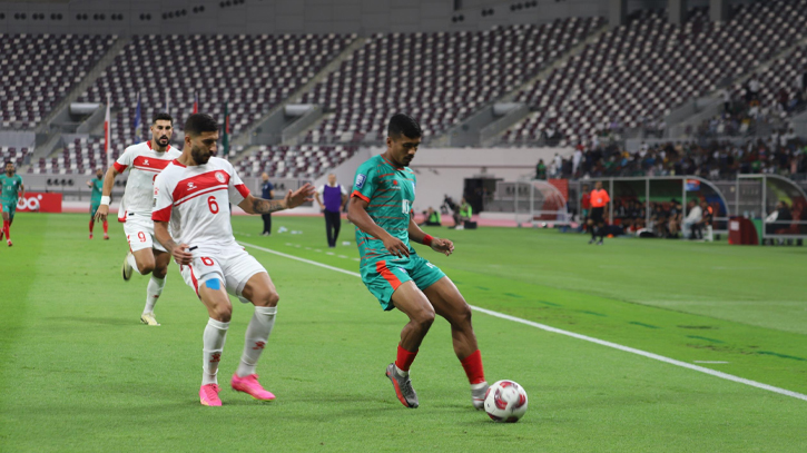 Bangladesh lost 4-0 against Lebanon in World Cup Qualifier