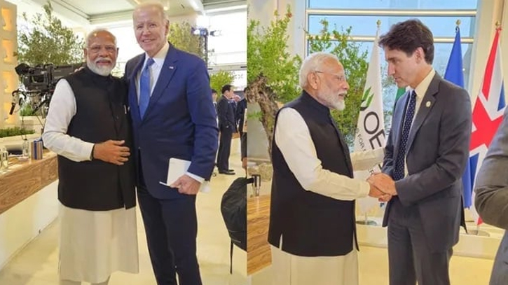 Modi holds separate conversations with Biden, Trudeau