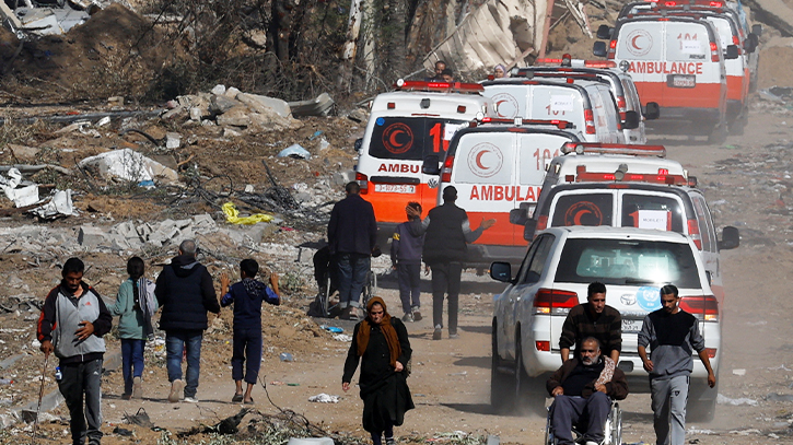 Israel released 55 Palestinians, including hospital director