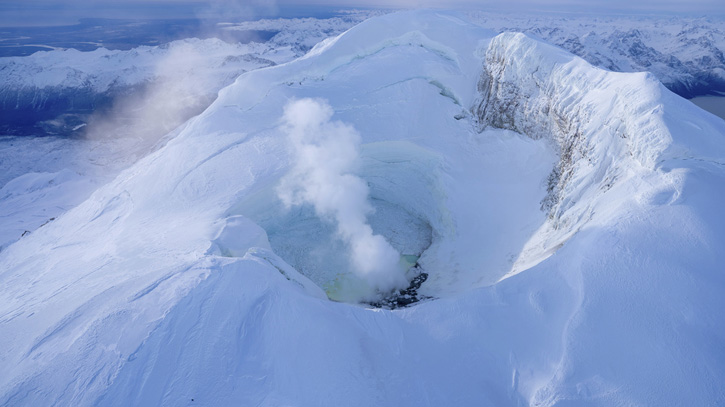 Earthquakes under a volcano near Alaska’s largest city raise concerns